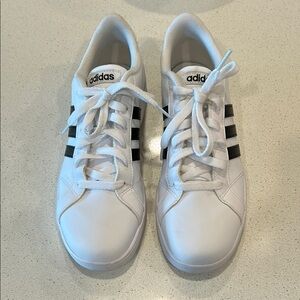Adidas White and Black Sneakers